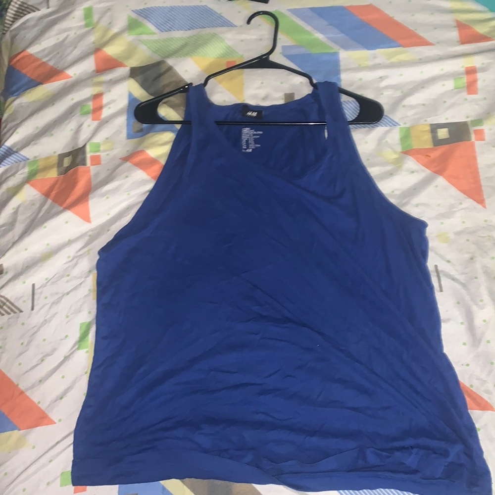 XXL H&M basic organic cotton blend T-shirt